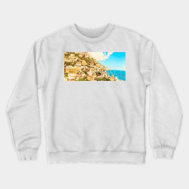 Positano No. 2 Crewneck Sweatshirt by asanaworld